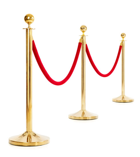 Post and Rope Stanchions