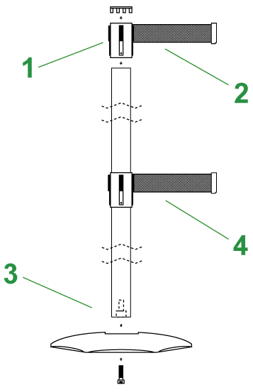 Safety Stanchion